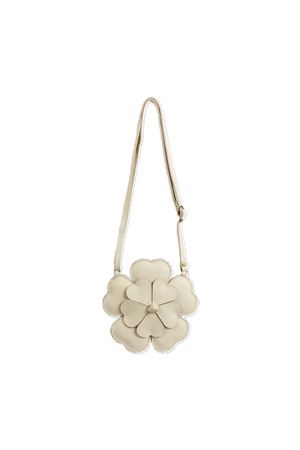 Toto Purse White Buttercup Cream Leather DONSJE KIDS | 5003052BL170